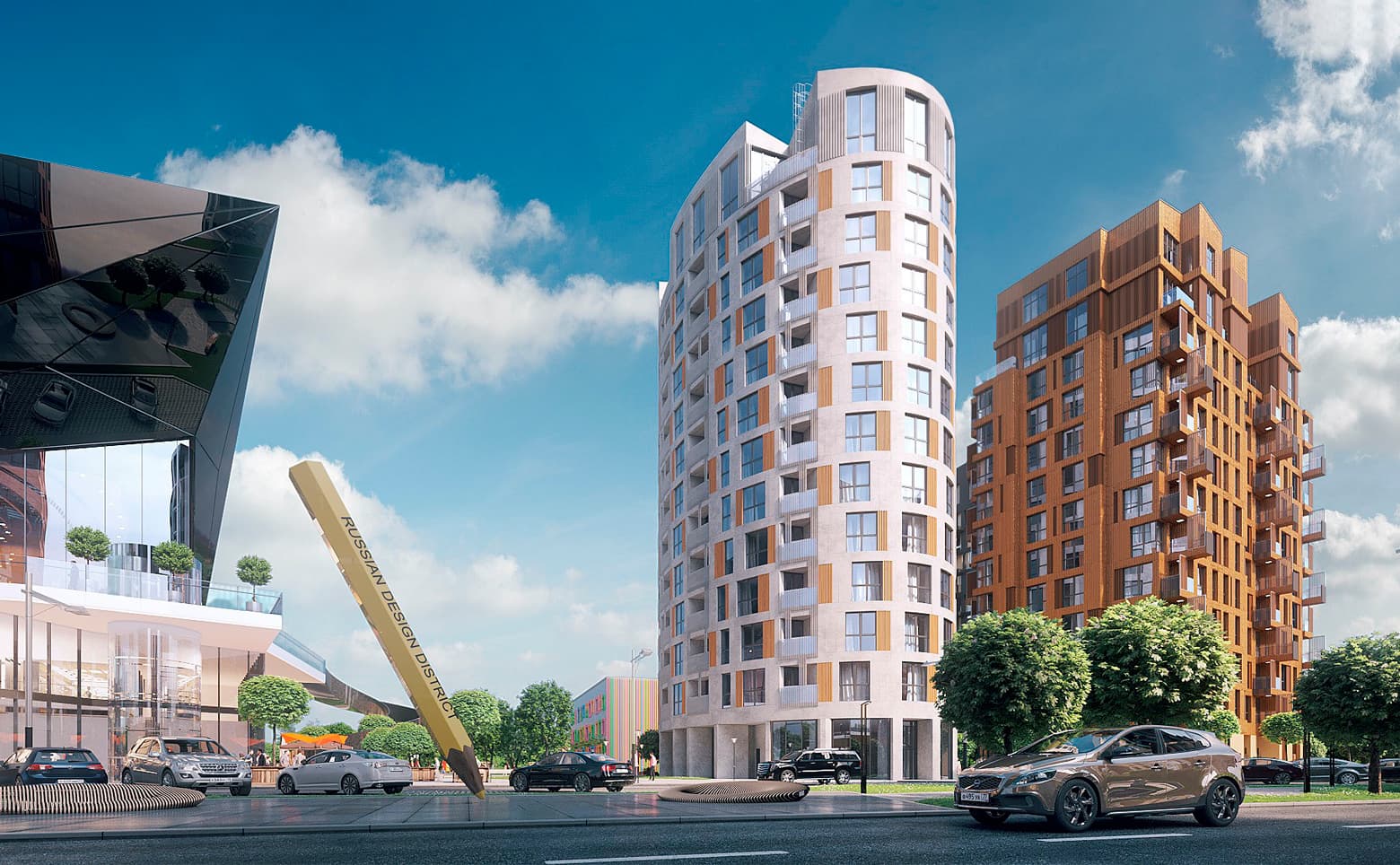 ЖК «Russian Design District» — рендер 5